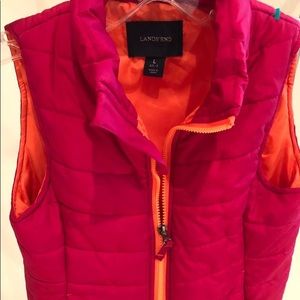 Lands end vest
